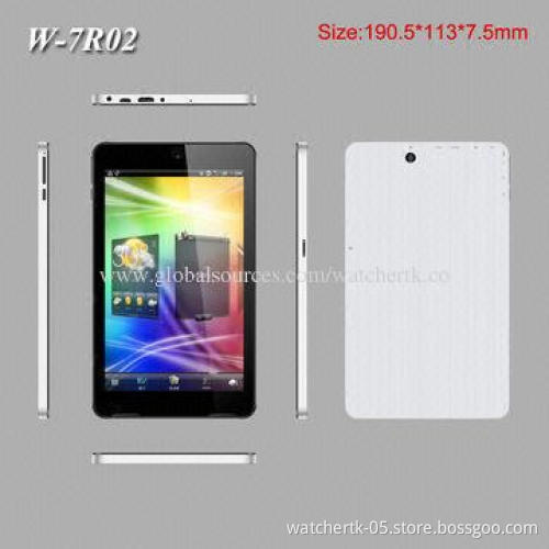 7-inch 3G Tablet PC with Dual Core, GPS